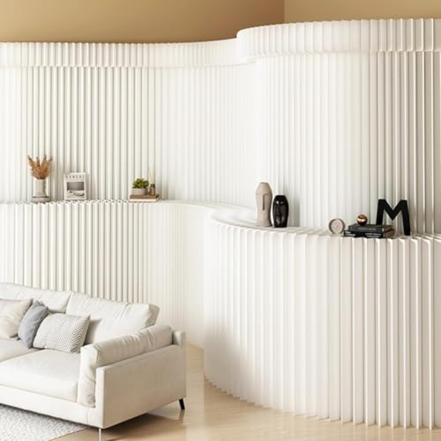 Partition Screen Divider - Separador de Habitaciones de Papel con