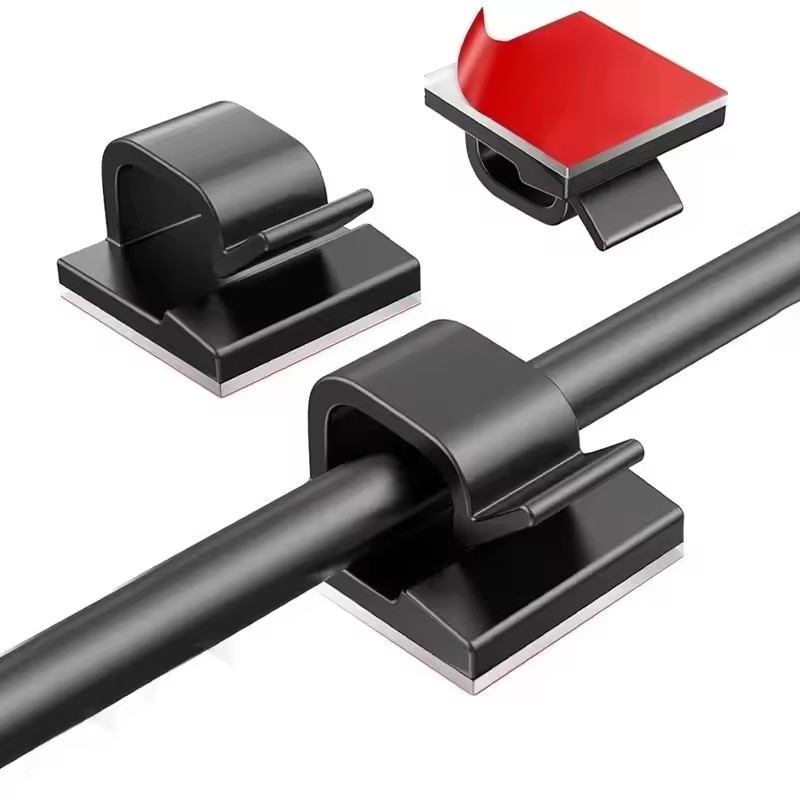 Desk Organizer - 10/20/50PCS Clips organizadores de cables, soporte