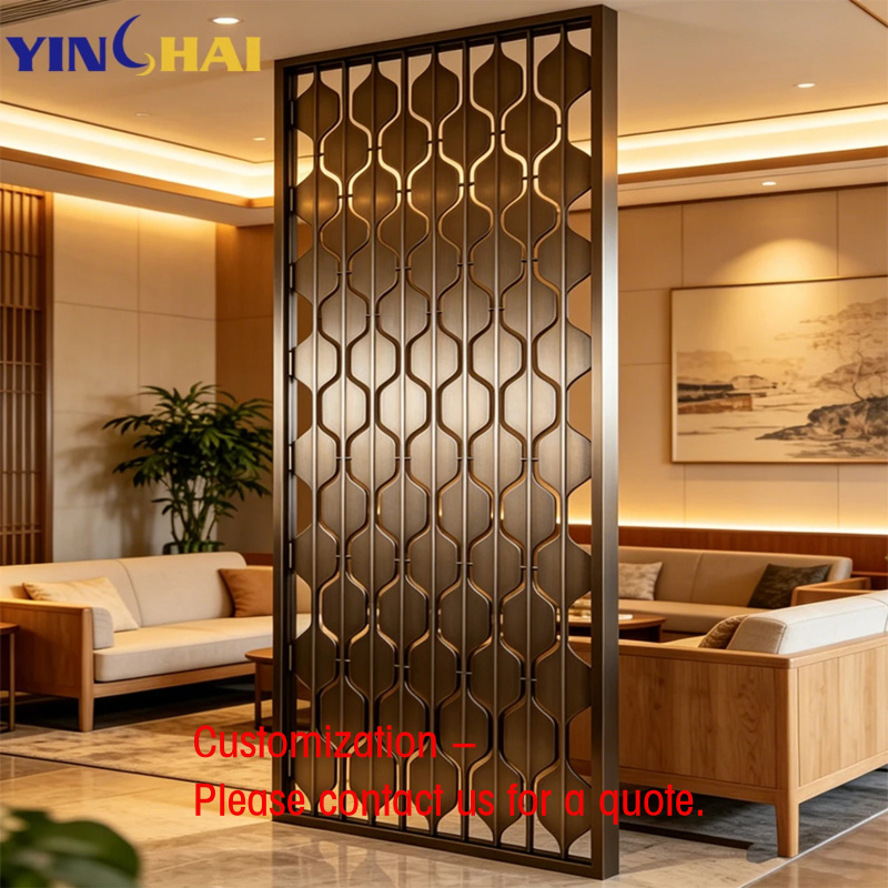 Partition Screen Divider - Divisor de ambientes de acero inoxidable