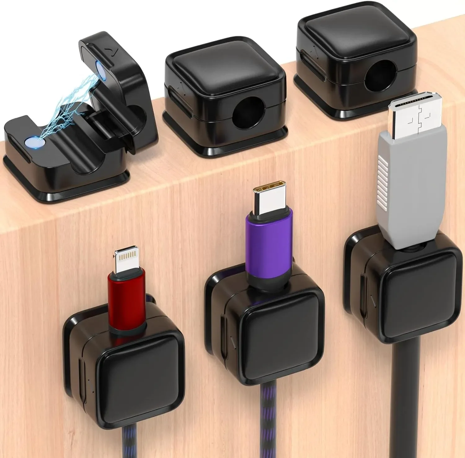 Mini organizador de cables, so - Desk Organizer reseña y precio