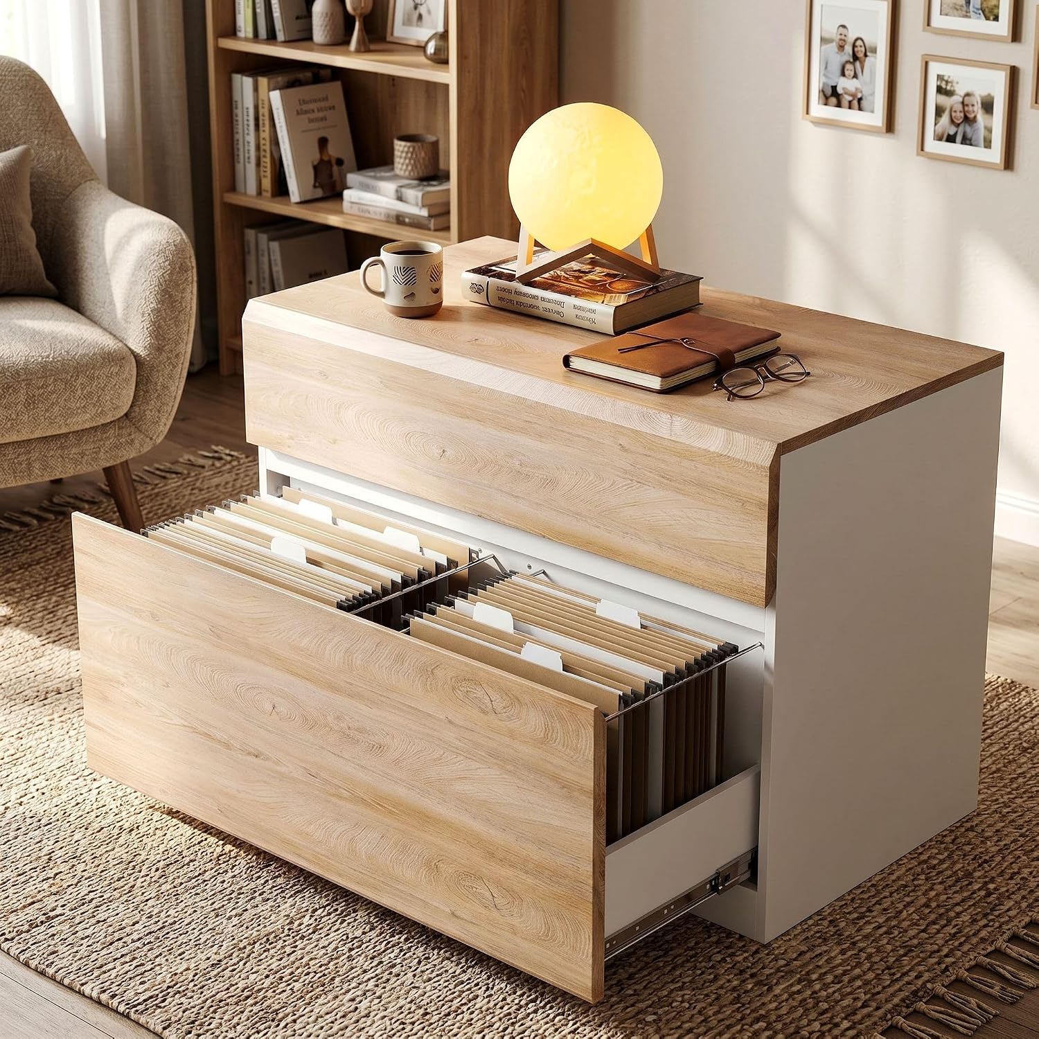 Archivador lateral de 2 cajone - Printer Stand reseña y precio