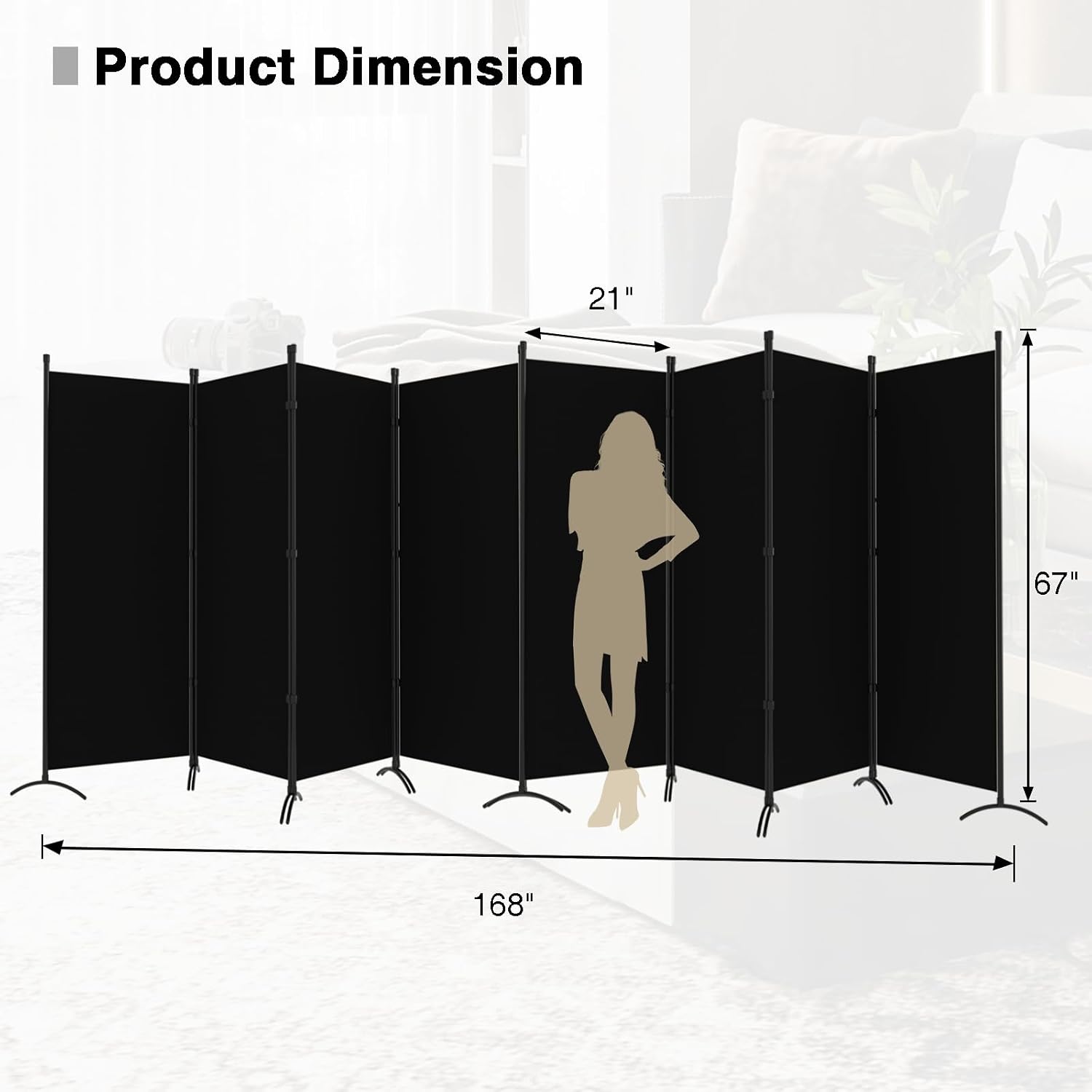 Separador de Habitaciones Pleg - Partition Screen Divider reseña y precio