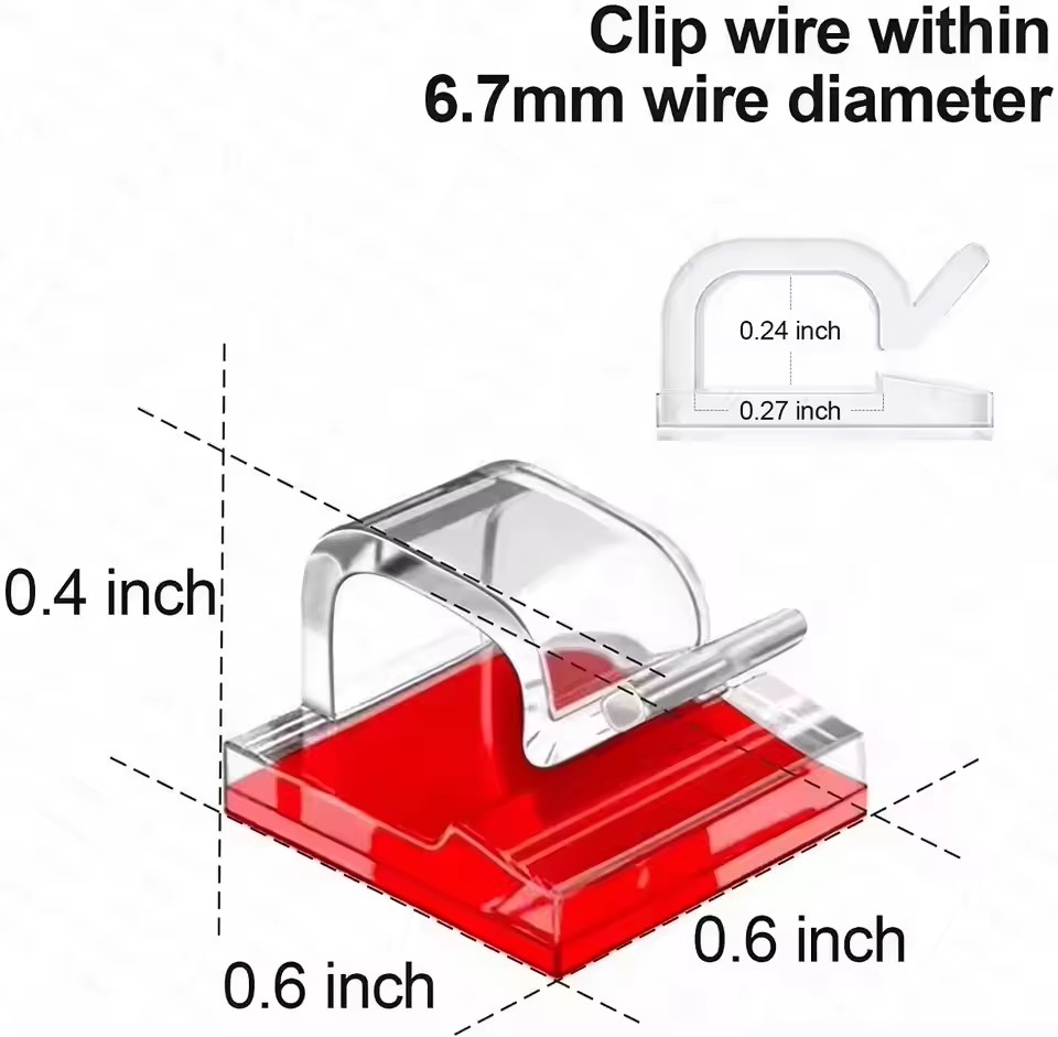 10/20/50PCS Clips organizadore - Desk Organizer reseña y precio