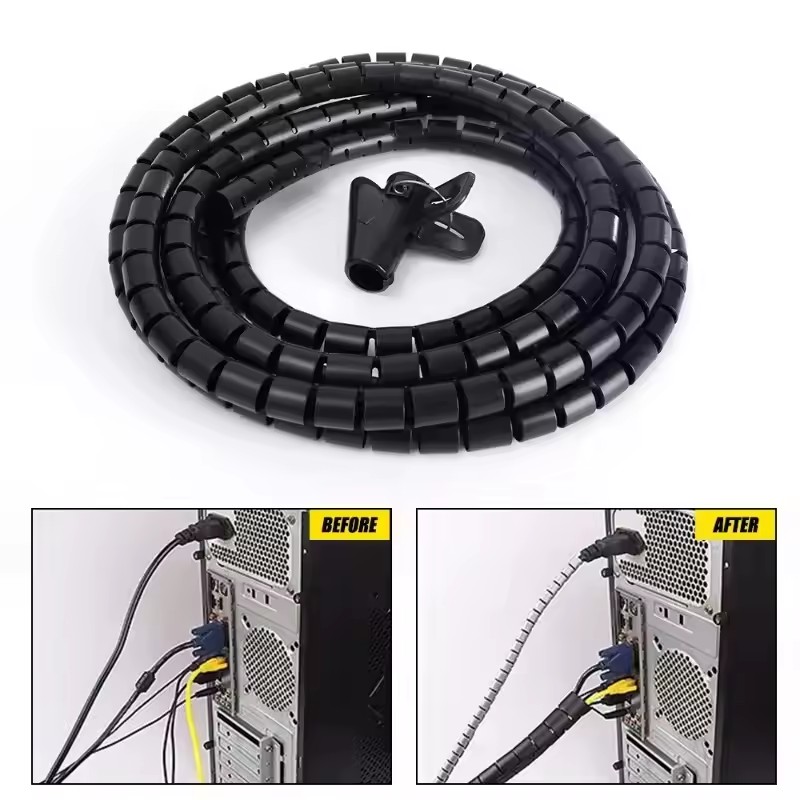Organizador de Cables Flexible - Desk Organizer reseña y precio